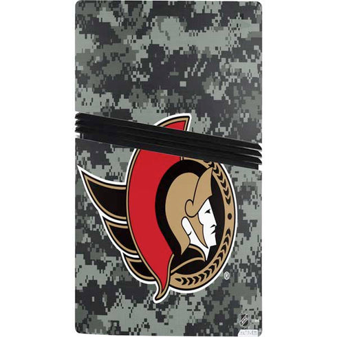 NHL Ottawa Senators Camo PS5 Pro Bundle Skin