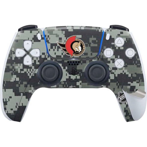 NHL Ottawa Senators Camo PS5 Pro Disk Bundle Skin