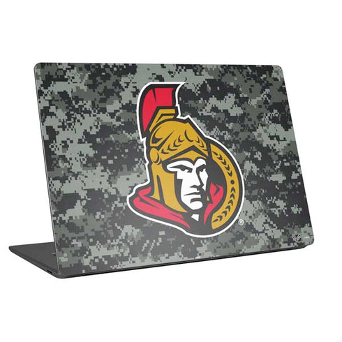 NHL Ottawa Senators Camo Laptop Skins