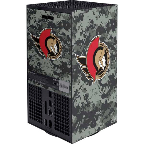 NHL Ottawa Senators Camo XBox Series X Digital Edition Bundle Skin