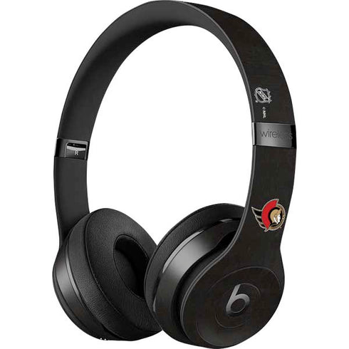 NHL Ottawa Senators Distressed Beats Solo 3 Wireless Skin
