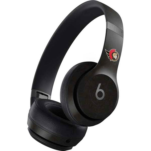 NHL Ottawa Senators Distressed Beats Solo 4 Wireless Headphones Skin