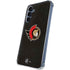 NHL Ottawa Senators Distressed Galaxy A55 5G Clear Case
