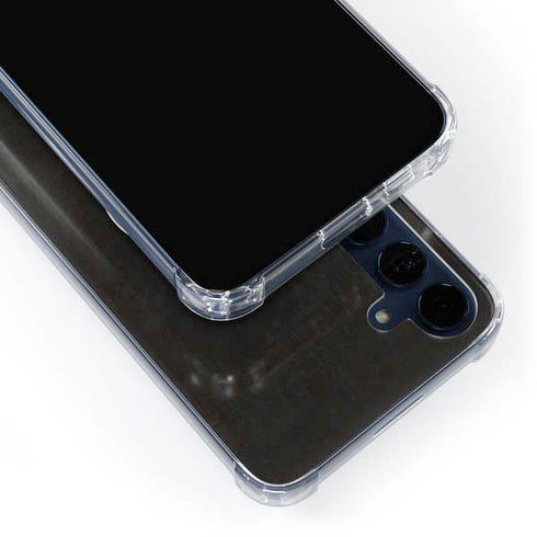 NHL Ottawa Senators Distressed Galaxy A55 5G Clear Case