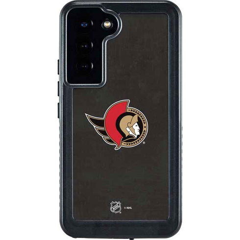 NHL Ottawa Senators Distressed Galaxy S24 Plus Waterproof Case