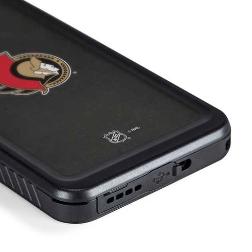 NHL Ottawa Senators Distressed Galaxy S24 Plus Waterproof Case