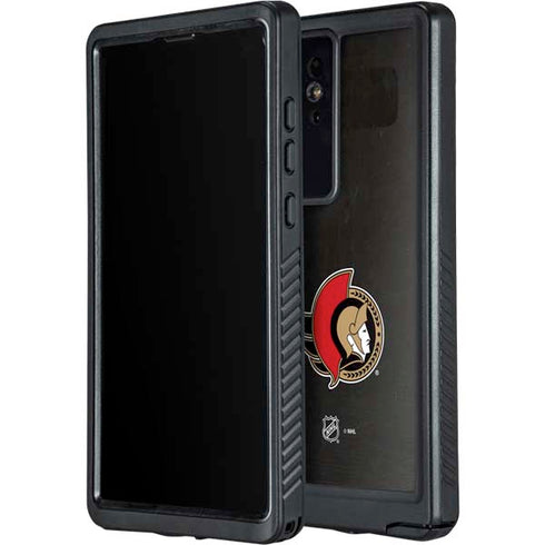 NHL Ottawa Senators Distressed Galaxy S24 Ultra Waterproof Case