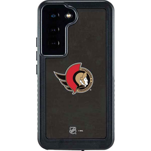 NHL Ottawa Senators Distressed Galaxy S24 Waterproof Case