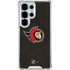 NHL Ottawa Senators Distressed Galaxy S25 Ultra Clear Case