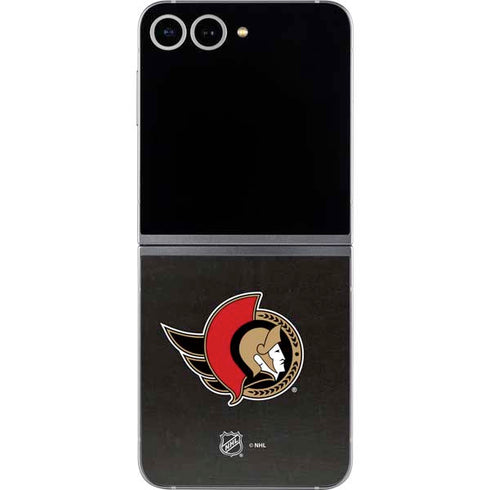 NHL Ottawa Senators Distressed Galaxy Z Flip6 Skin