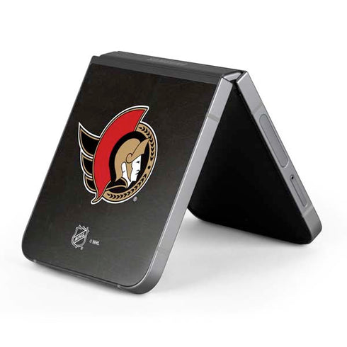NHL Ottawa Senators Distressed Galaxy Z Flip6 Skin