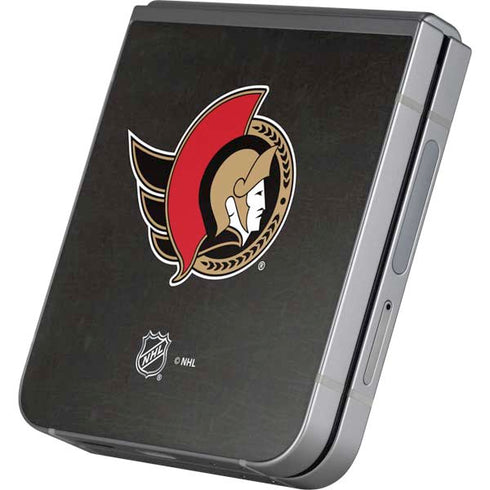 NHL Ottawa Senators Distressed Galaxy Z Flip6 Skin