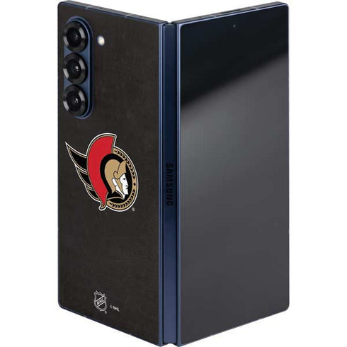 NHL Ottawa Senators Distressed Galaxy Z Fold6 Skin