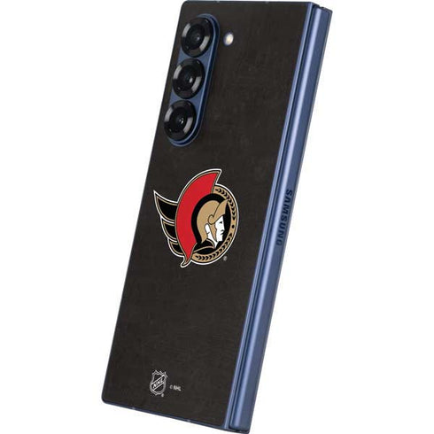 NHL Ottawa Senators Distressed Galaxy Z Fold6 Skin