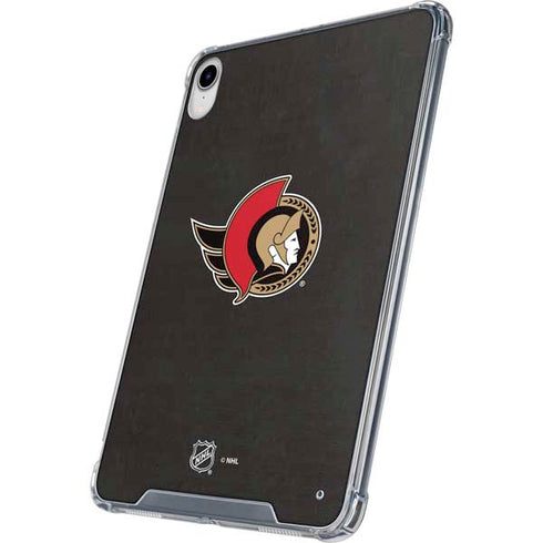NHL Ottawa Senators Distressed iPad 11th Gen (2025) Clear Case