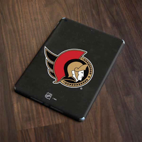 NHL Ottawa Senators Distressed Apple iPad Skin