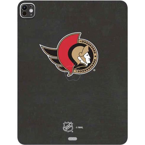 NHL Ottawa Senators Distressed iPad Pro 13in M4 (2024) Skin