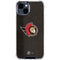 NHL Ottawa Senators Distressed iPhone 15 Clear Case