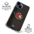 NHL Ottawa Senators Distressed iPhone 15 Clear Case