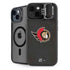 NHL Ottawa Senators Distressed iPhone 15 Kickstand Case