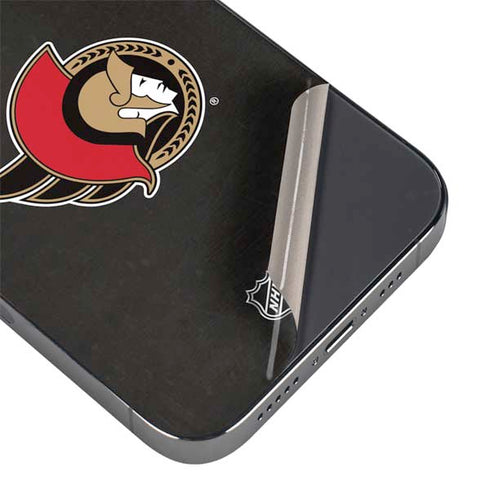 NHL Ottawa Senators Distressed iPhone 15 Pro Max Skin