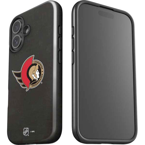 NHL Ottawa Senators Distressed iPhone 16 Impact Case