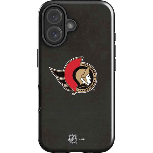 NHL Ottawa Senators Distressed iPhone 16 Plus Impact Case