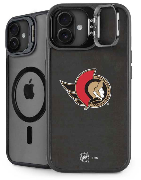 NHL Ottawa Senators Distressed iPhone 16 Plus Kickstand Case