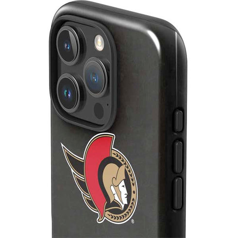 NHL Ottawa Senators Distressed iPhone 16 Pro Max Impact Case