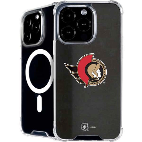 NHL Ottawa Senators Distressed iPhone 16 Pro Max MagSafe Case