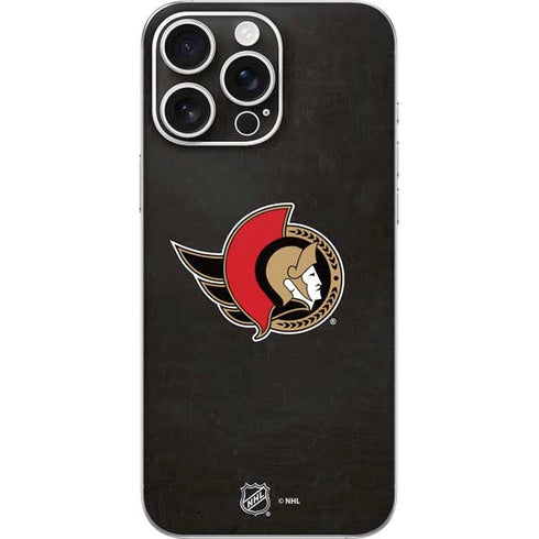 NHL Ottawa Senators Distressed iPhone 16 Pro Max Skin