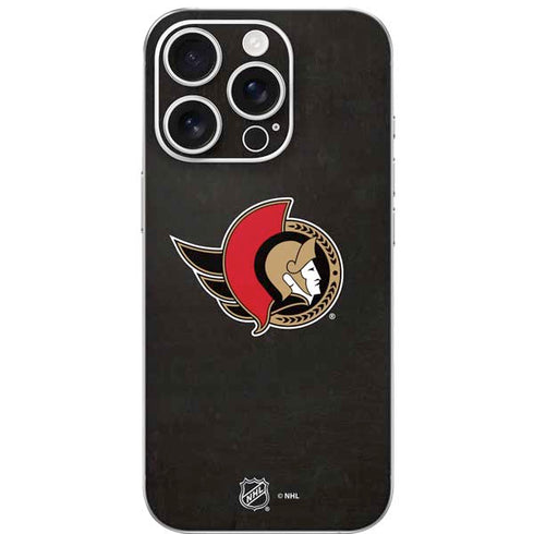 NHL Ottawa Senators Distressed iPhone 16 Pro Skin
