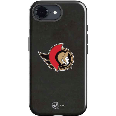 NHL Ottawa Senators Distressed iPhone 16e Impact Case