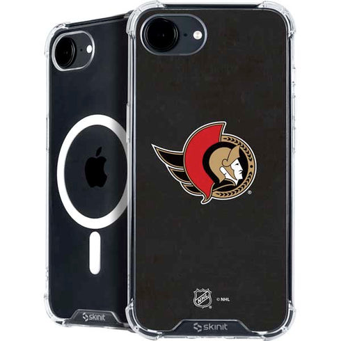 NHL Ottawa Senators Distressed iPhone 16e MagSafe Case