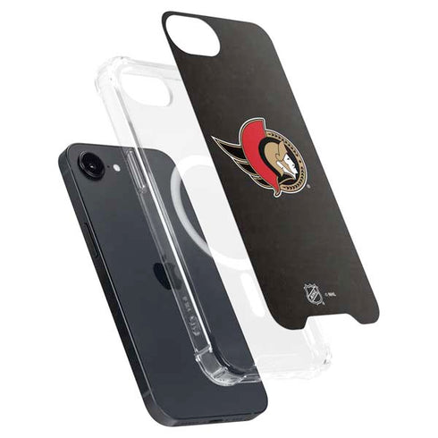 NHL Ottawa Senators Distressed iPhone 16e MagSafe Case