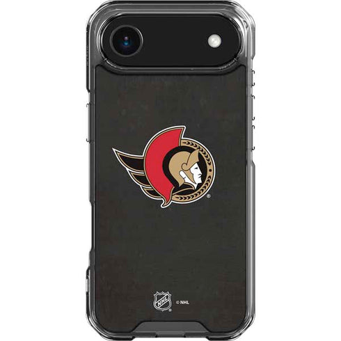 NHL Ottawa Senators Distressed iPhone 17 Air Clear Case