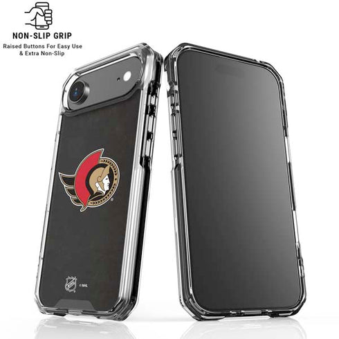 NHL Ottawa Senators Distressed iPhone 17 Air Clear Case