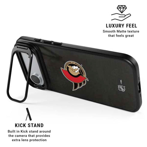 NHL Ottawa Senators Distressed iPhone 17 Air Kickstand Case