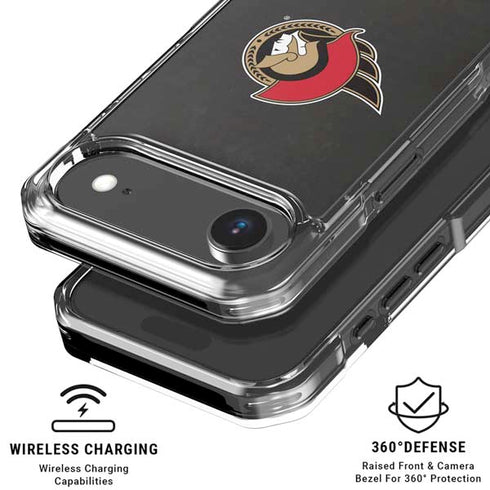 NHL Ottawa Senators Distressed iPhone 17 Air MagSafe Case