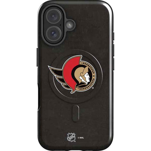 NHL Ottawa Senators Distressed iPhone 17 Magsafe Impact Case