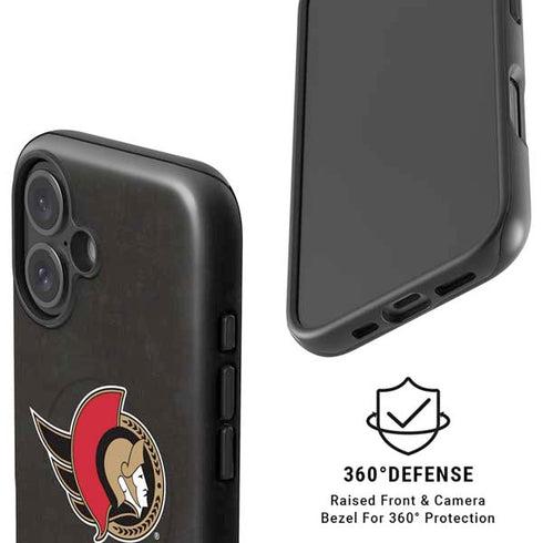 NHL Ottawa Senators Distressed iPhone 17 Magsafe Impact Case