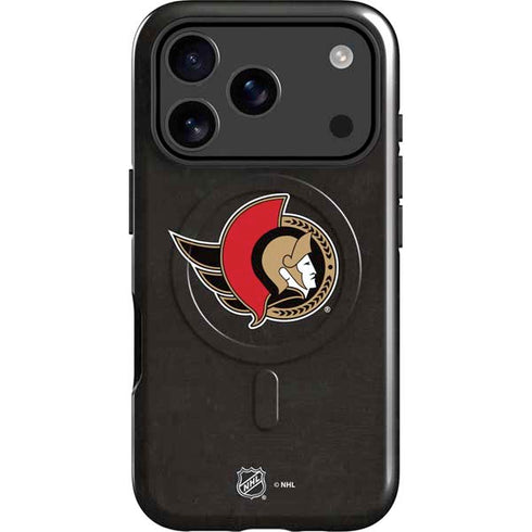 NHL Ottawa Senators Distressed iPhone 17 Pro Max Magsafe Impact Case