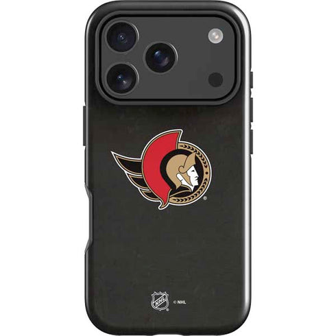 NHL Ottawa Senators Distressed iPhone 18 Pro Max Impact Case