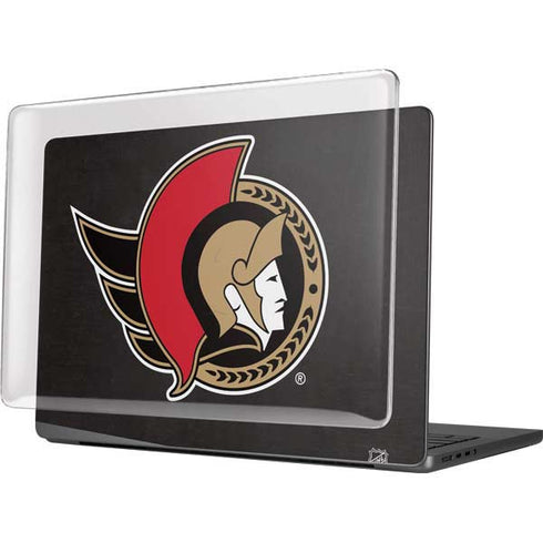 NHL Ottawa Senators Distressed MacBook Pro 14in (2021-24) Case plus Skin