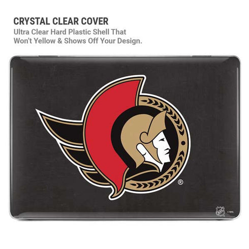 NHL Ottawa Senators Distressed MacBook Pro 14in (2021-24) Case plus Skin