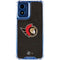 NHL Ottawa Senators Distressed Moto G 5G (2024) Clear Case