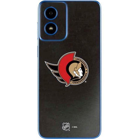 NHL Ottawa Senators Distressed Moto G Play 4G (2024) Skin