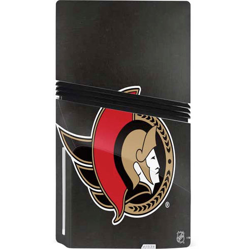 NHL Ottawa Senators Distressed PS5 Pro Disk Bundle Skin