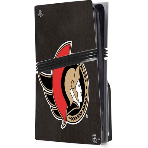 NHL Ottawa Senators Distressed PlayStation PS5 Skins