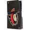 NHL Ottawa Senators Distressed PS5 Pro Disk Console Skin